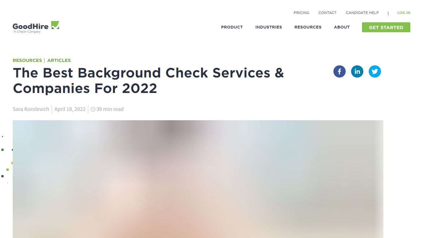 Best Background Check Services & Companies 2022 | GoodHire